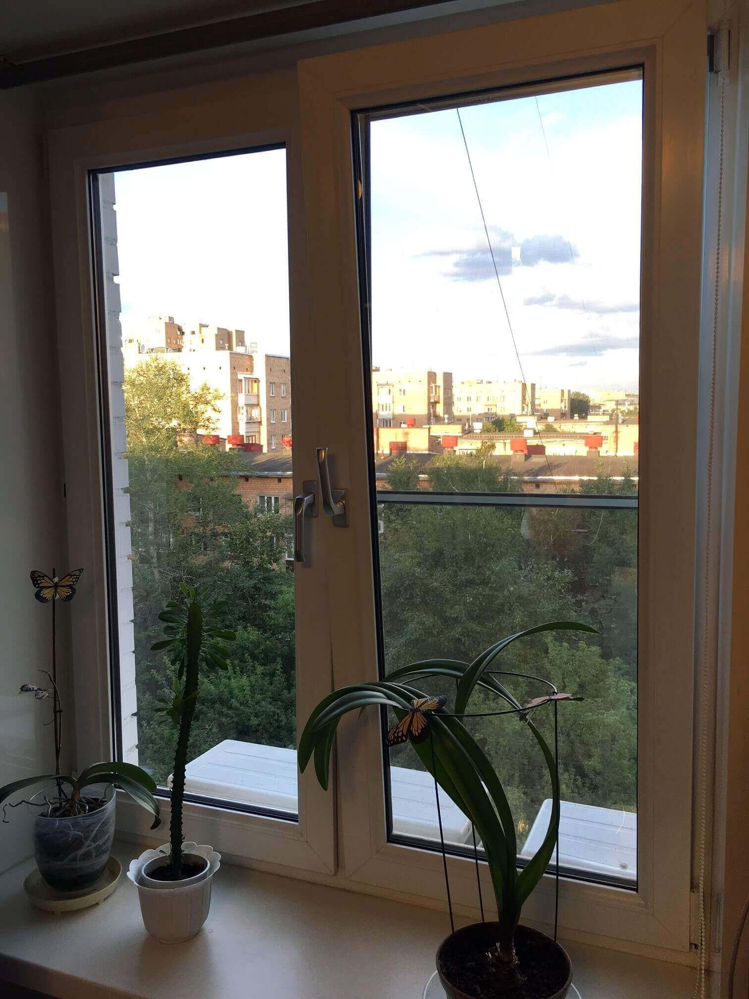 Пластиковое окно в квартире