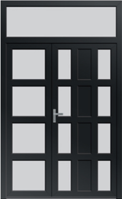 Входная двухстворчатая дверь улица-дом KALEVA DOORS STANDART, 111175